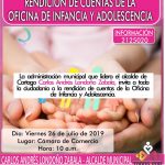 Infancia y Adolescencia rinde cuentas