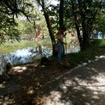 Limpieza parque de la Salud