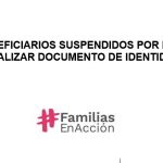BENEFICIARIOS DE FAMILIAS EN ACCION CARTAGO SUSPENDIDOS POR NO ACTUALIZAR DOCUMENTO DE IDENTIDAD – PAGO 4 2021