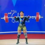 Gobierno municipal felicita a pesista cartagüeña medallista en Bolivarianos