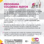 Cambios para avales a terceros en el Programa Colombia Mayor