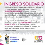 ingreso solidario pago