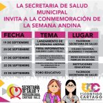 Cartago nuevamente se suma a la Semana Andina